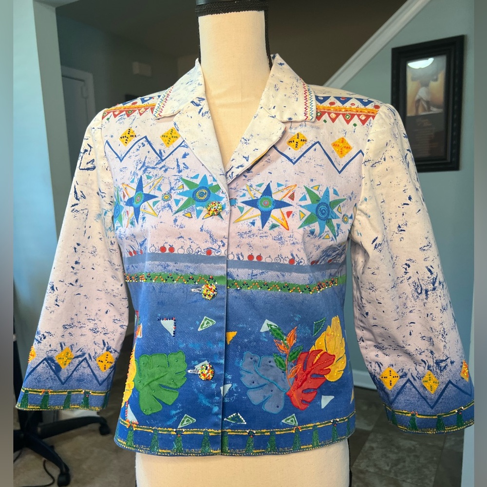 Nancy Bolen City Girl vintage blazer size small